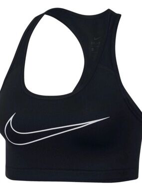 Nike Dri-FIT Black Racerback Sports Bra